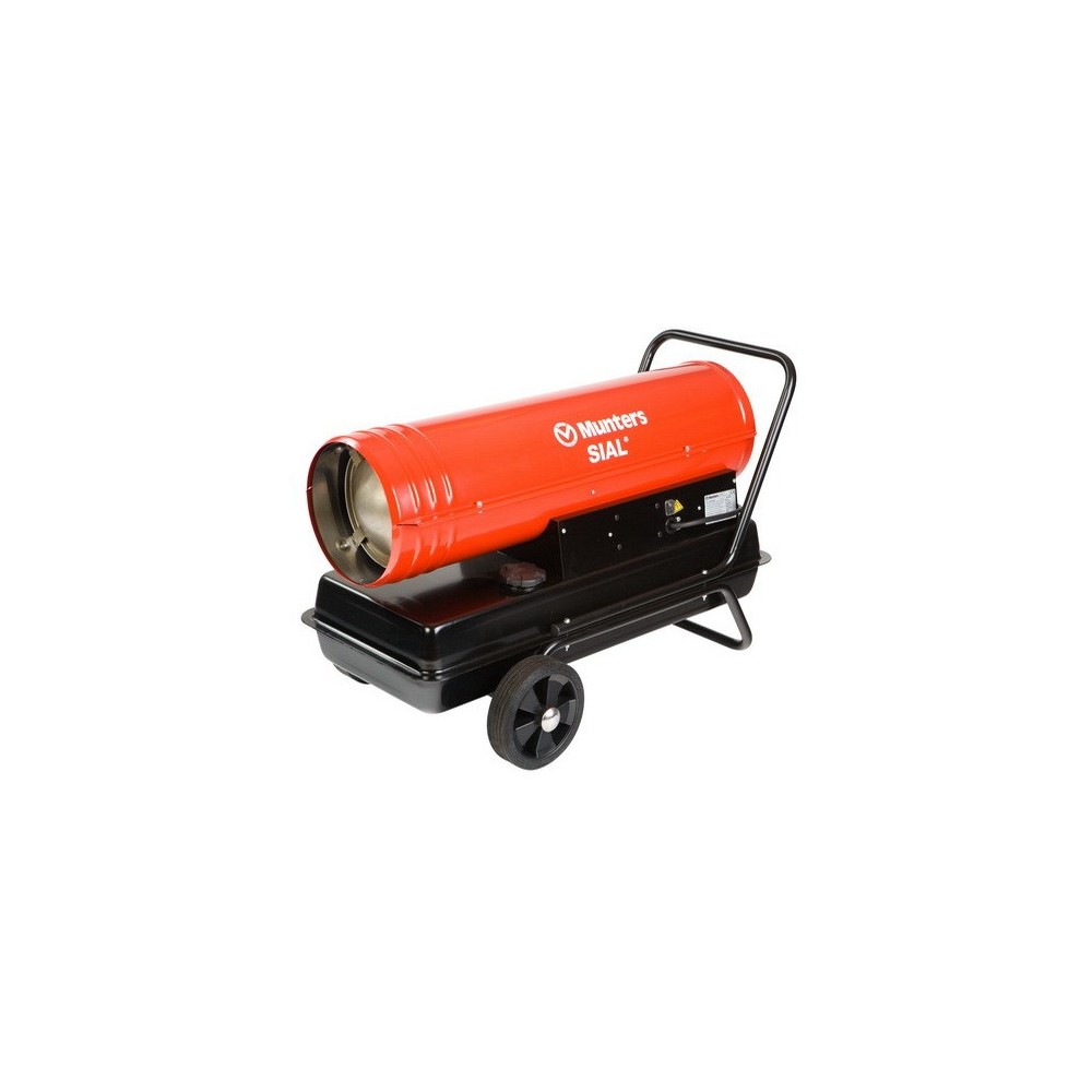 Tun de caldura cu ardere directa GRY-D 28 MUNTERS, putere 28kW, debit aer 500mcb/h, motorina, 230V