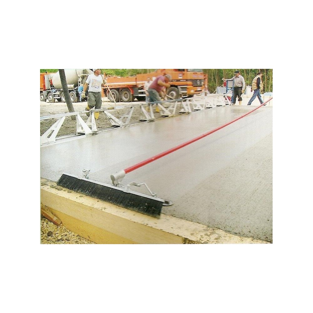 Gletiera manuala bidirectionala MarshallTown cu Perie Abraziva si suport perie, 1200x200mm