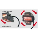 Incalzitor electric cu raze infrarosii MT22, cu trepied, putere calorica 2kW, alimentare 230V