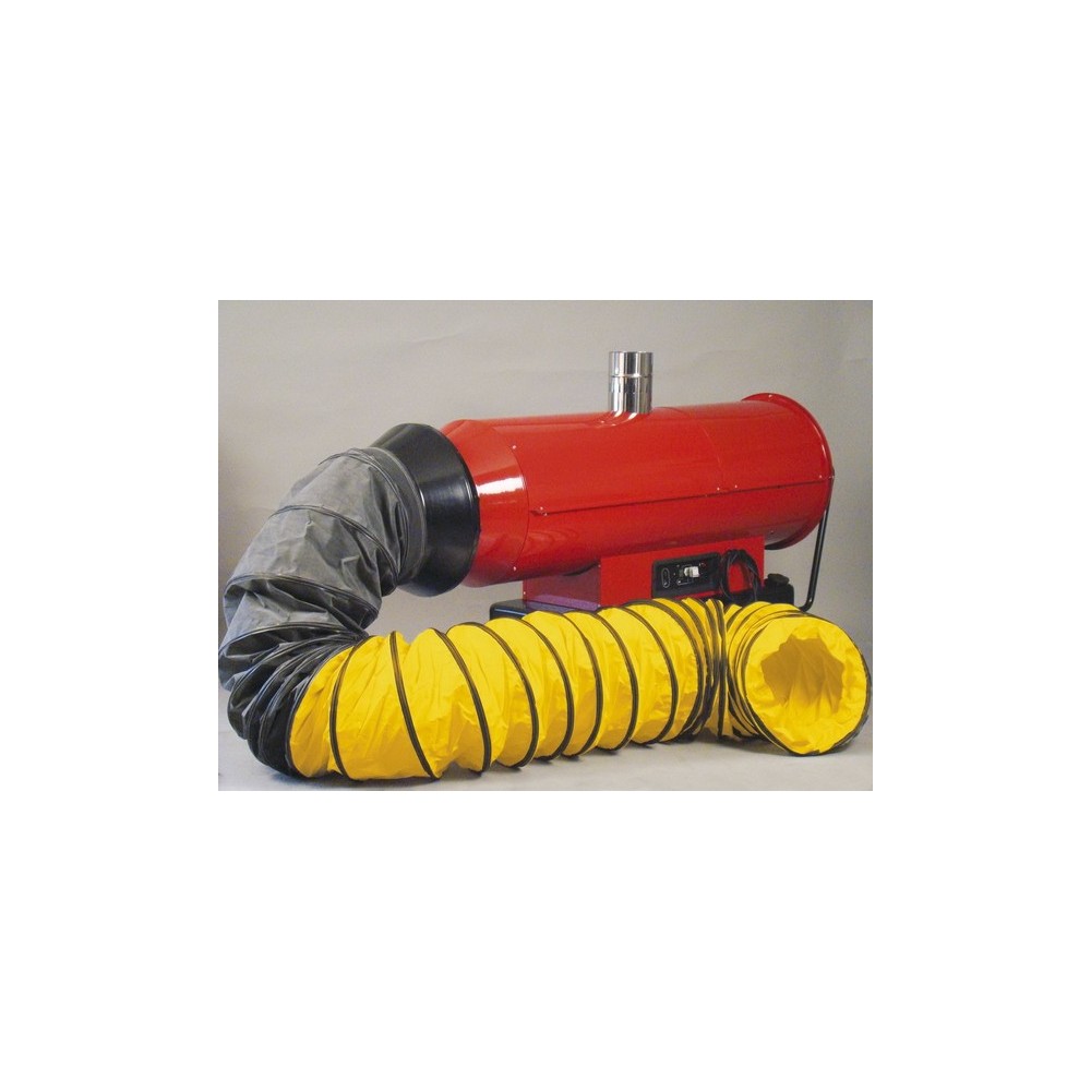 Tun de caldura cu ardere indirecta EC110 CALORE, putere 110kW, debit aer 6300mcb/h, motorina, 230V