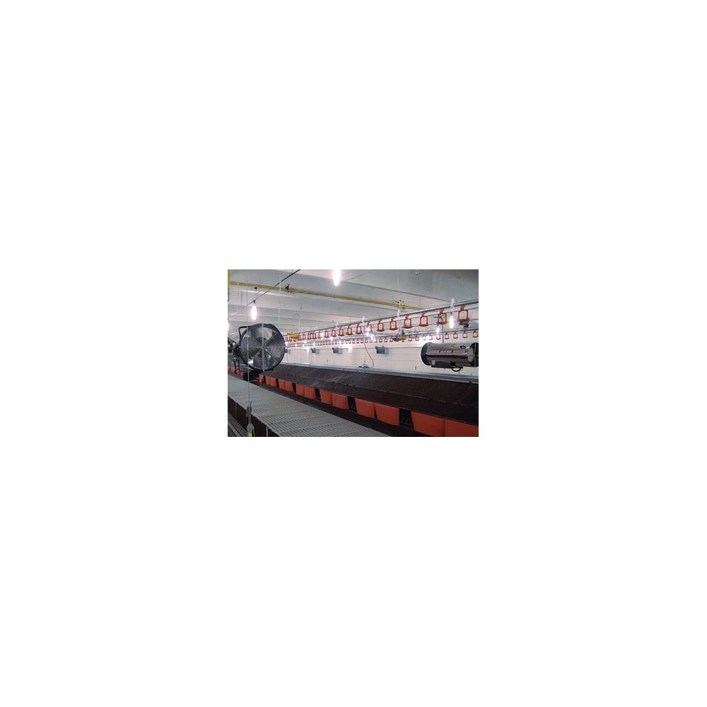 Tun de caldura SUSPENDAT cu ardere directa GA/N 45 C CALORE, putere 45,6kW, debit aer 2500mcb/h, METAN
