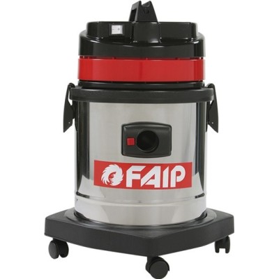 Aspirator industrial FAIP202, 1 motor, putere 900W, recipient colectare din inox, 25 litri