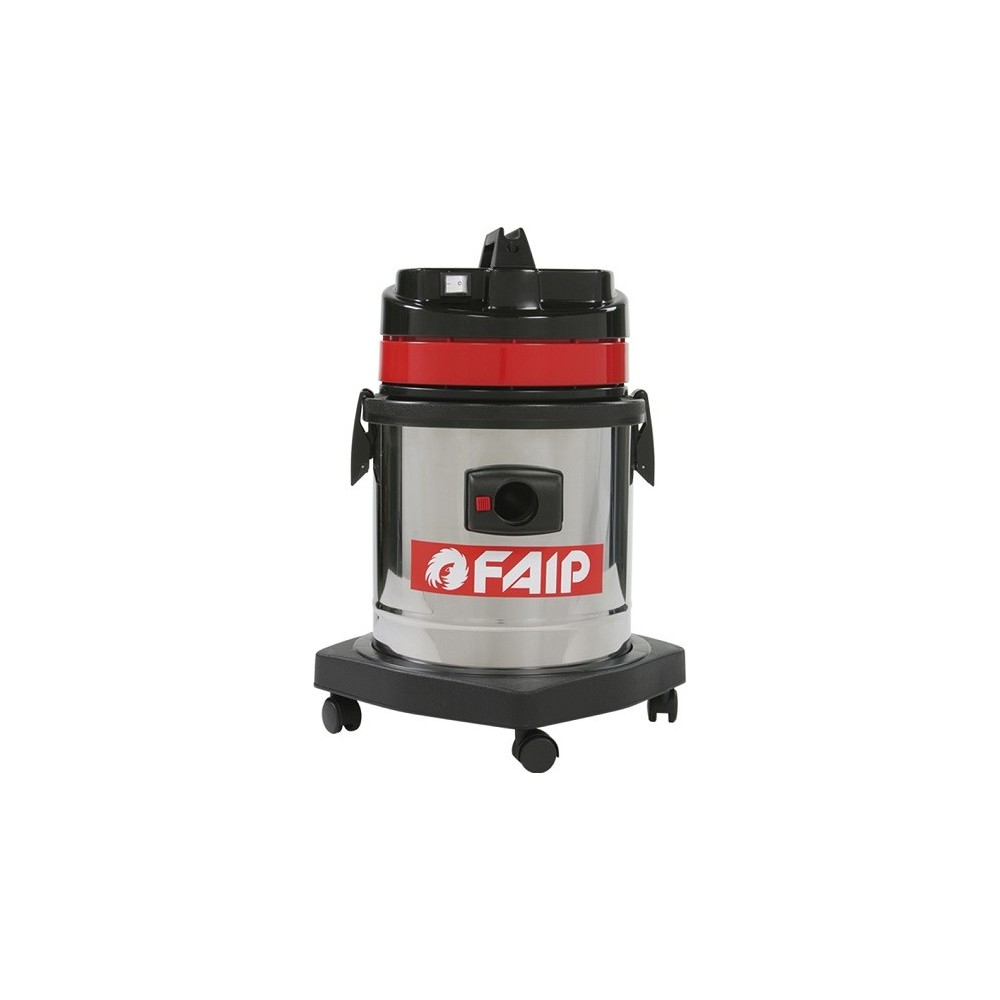 Aspirator industrial FAIP202, 1 motor, putere 900W, recipient colectare din inox, 25 litri