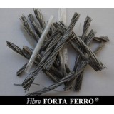 Fibra FORTA FERRO, lungime 54mm, consum 1÷4,5kg/m³ de beton