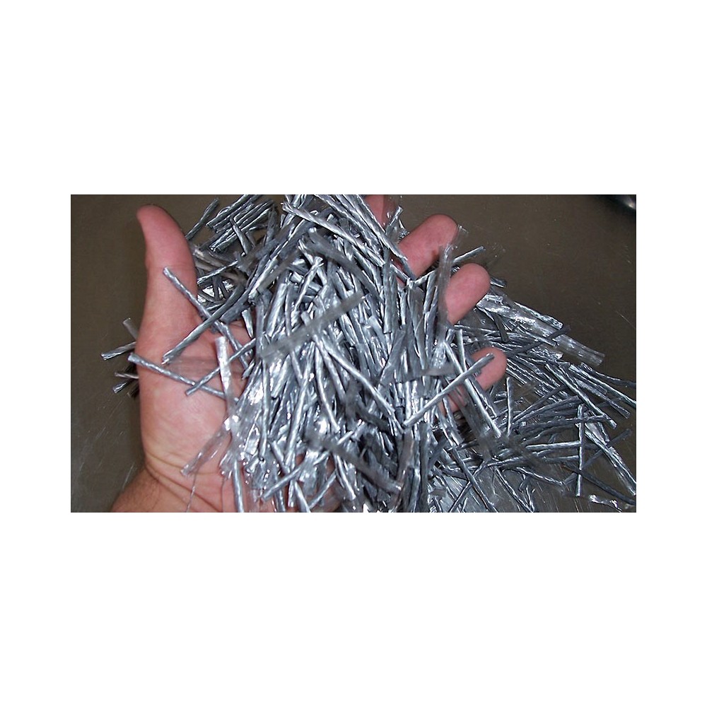 Fibra FORTA FERRO, lungime 54mm, consum 1÷4,5kg/m³ de beton