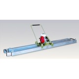 Grinda vibranta cu profil de otel extensibil 3,5-6m QGH ENAR si motor Honda GX160, 5,5CP