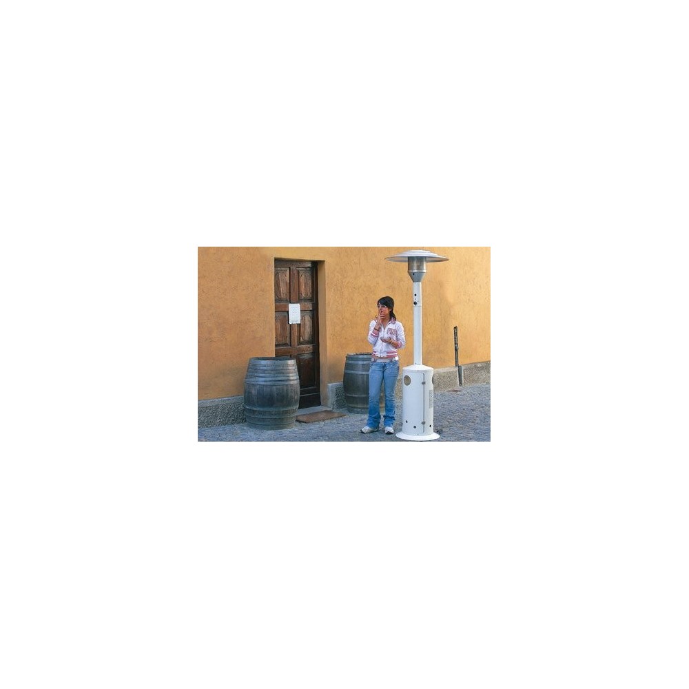Incalzitor de terasa pe GPL seria BRASILIA MI putere calorica 13kW, INOX