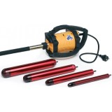 Vibrator beton DINGO ENAR cu ax flexibil de 4m si cap vibrare 25/38/48/58mm, alimentare 220V