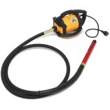 Vibrator beton DINGO ENAR cu ax flexibil de 4m si cap vibrare 25/38/48/58mm, alimentare 220V