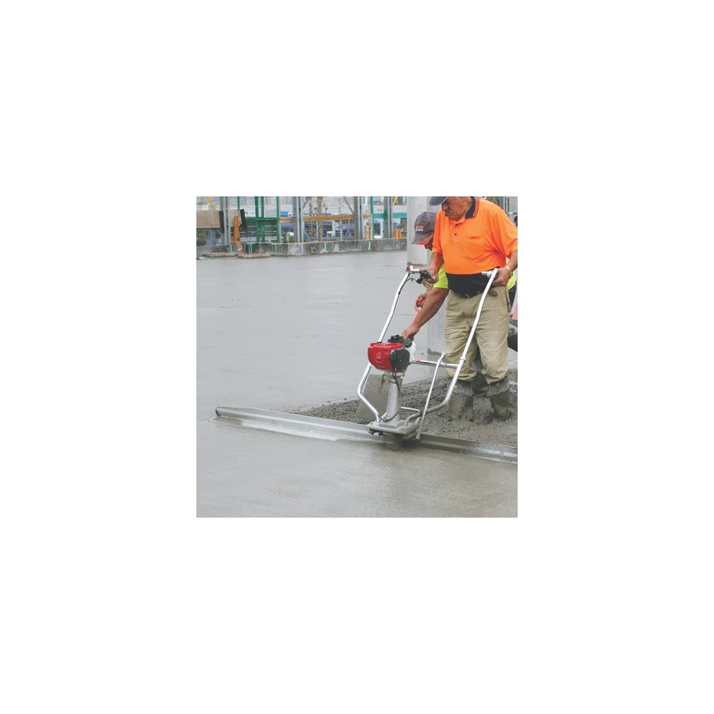 Grinda vibranta EUROSCREED, motor HONDA GX35, putere 1,5CP, lungime profil aluminiu 3,6m