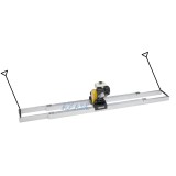 Grinda vibranta cu profil de aluminiu extensibil 2,5-4,5m QGH ENAR si motor Honda GX160, 5,5CP