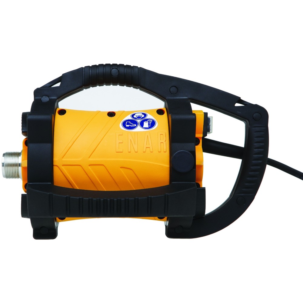 Vibrator beton DINGO ENAR cu ax flexibil de 4m si cap vibrare 25/38/48/58mm, alimentare 220V