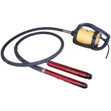 Vibrator beton DINGO ENAR cu ax flexibil de 4m si cap vibrare 25/38/48/58mm, alimentare 220V