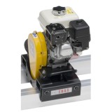 Grinda vibranta cu profil de otel extensibil 3,5-6m QGH ENAR si motor Honda GX160, 5,5CP