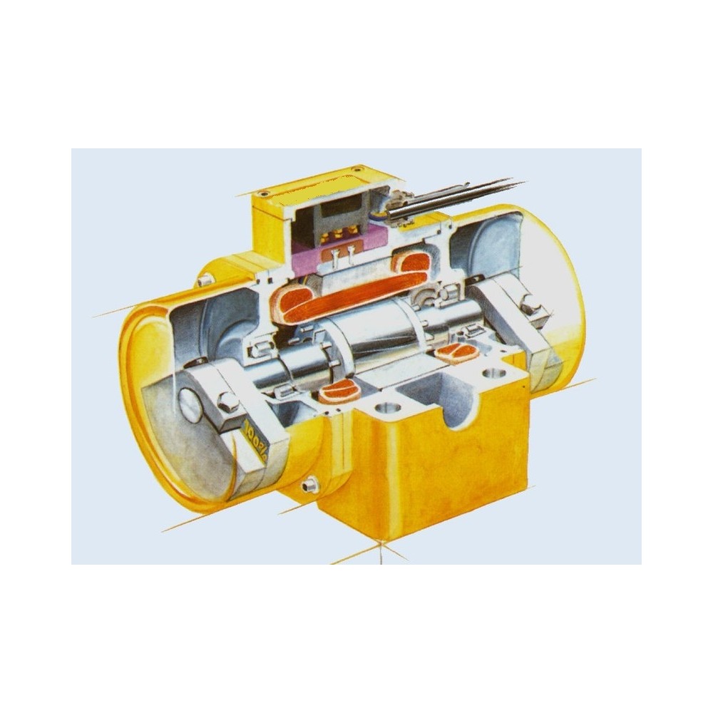 Cauti Vibrator extern de cofrag VET300, forta centrifuga 3110N, greutate 9,8kg, alimentare 400V ? Gasesti la SIFEE UTILAJE