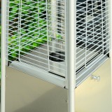 Incalzitor de terasa tip piramida pe GPL seria LOUXOR, putere 13kW, INOX