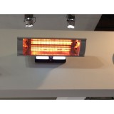 Incalzitor de terasa electric cu raze infrarosii IRC1500CI, carcasa INOX, putere calorica 1500W, alimentare 230V