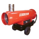 Tun de caldura cu ardere indirecta MIR55 SIAL, putere 55kW, debit aer 2500mcb/h, motorina, 230V