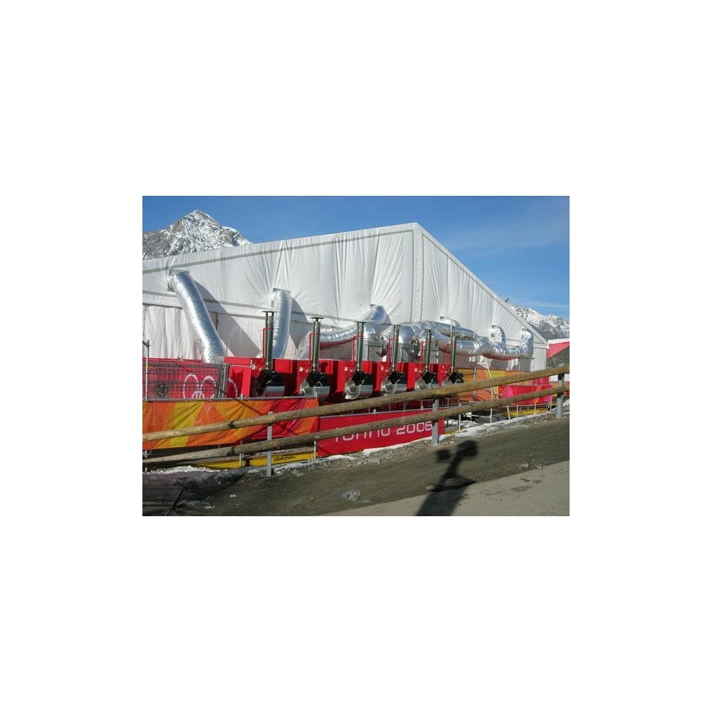Generator caldura JUMBO 190 CALORE, putere calorica 183,6kW, debit aer 13000mcb/h, GAZ METAN