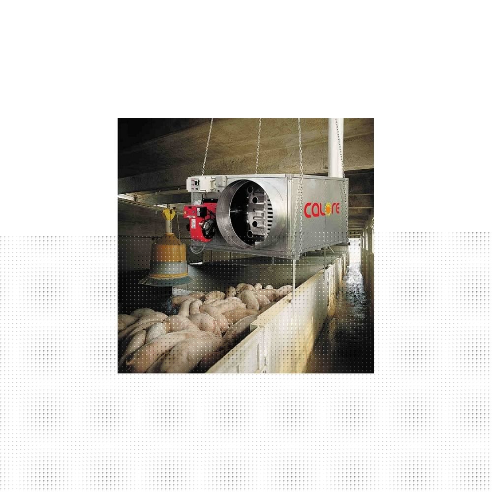 Generator caldura FARM 155 CALORE, putere calorica 145,5kW, debit aer 11000mcb/h, GAZ METAN