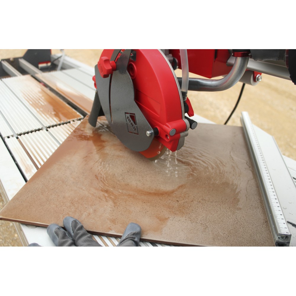 Masa de Taiat gresie, granit, marmura RUBI DX-250 PLUS 1400 Laser&Level, Lungime taiere 152cm, disc 250mm