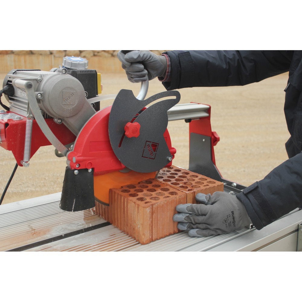 Masa de Taiat gresie, granit, marmura RUBI DX-250 PLUS 1400 Laser&Level, Lungime taiere 152cm, disc 250mm