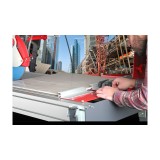 Masa de Taiat gresie, granit, marmura RUBI DX-350-N 1000 Laser&Level, Lungime taiere 118cm, disc 350mm