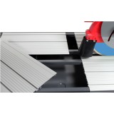 Masa de Taiat gresie, granit, marmura RUBI DX-350-N 1000 Laser&Level, Lungime taiere 118cm, disc 350mm
