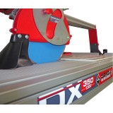 Masa de Taiat gresie, granit, marmura RUBI DX-350-N 1300 Laser&Level, Lungime taiere 148cm, disc 350mm