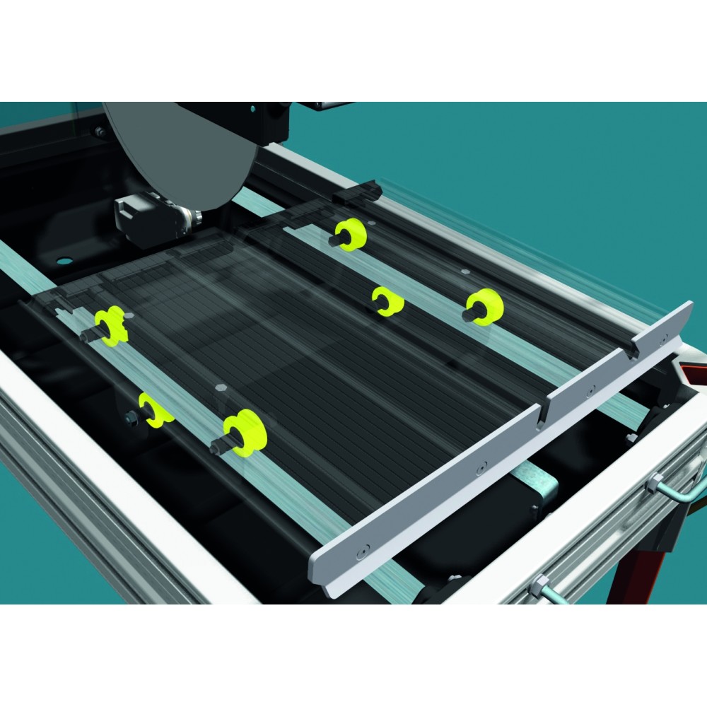 Masa de Taiat ELITE 80 BATTIPAV, Lungime taiere 80cm, disc diamantat 350mm, adancime taiere 110mm