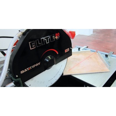 Masa de Taiat ELITE 80 BATTIPAV, Lungime taiere 80cm, disc diamantat 350mm, adancime taiere 110mm