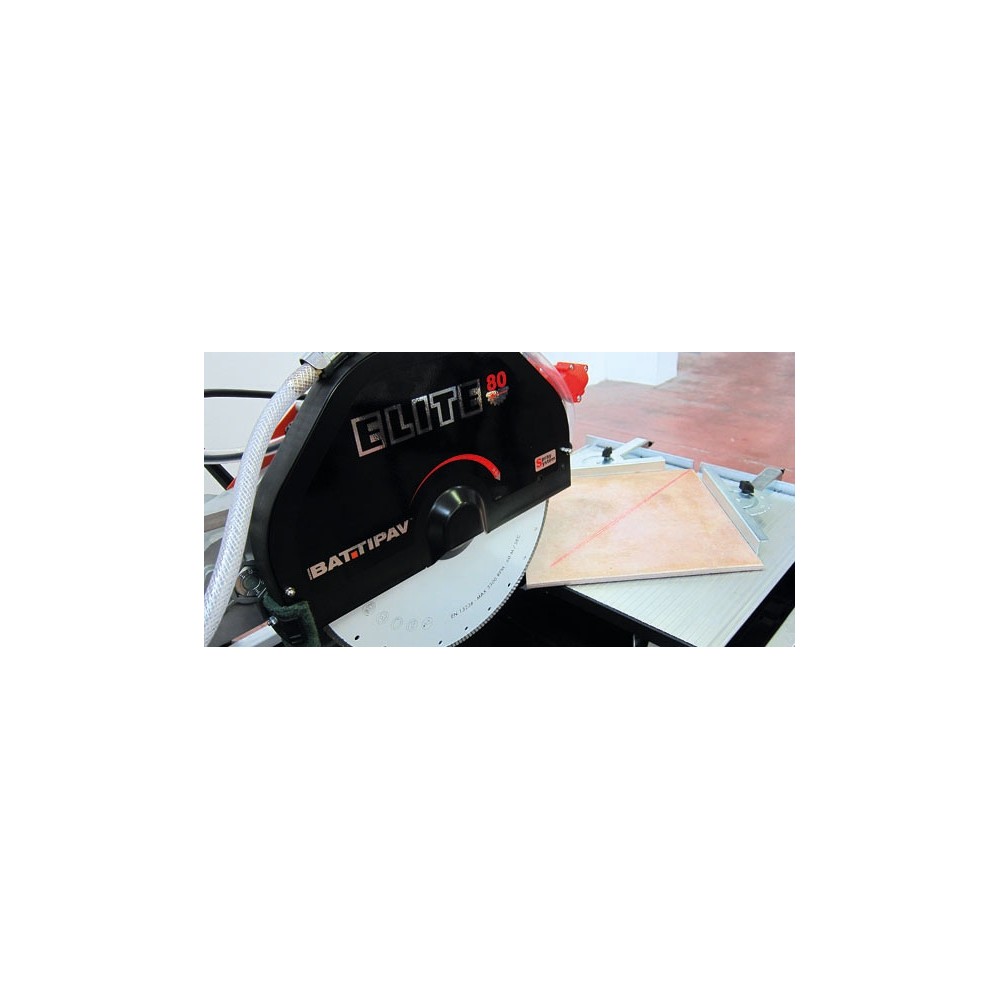 Masa de Taiat ELITE 80 BATTIPAV, Lungime taiere 80cm, disc diamantat 350mm, adancime taiere 110mm