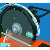 Masa de Taiat E.GO 80 BATTIPAV, Lungime taiere 80cm, disc diamantat 350mm, adancime taiere 110mm