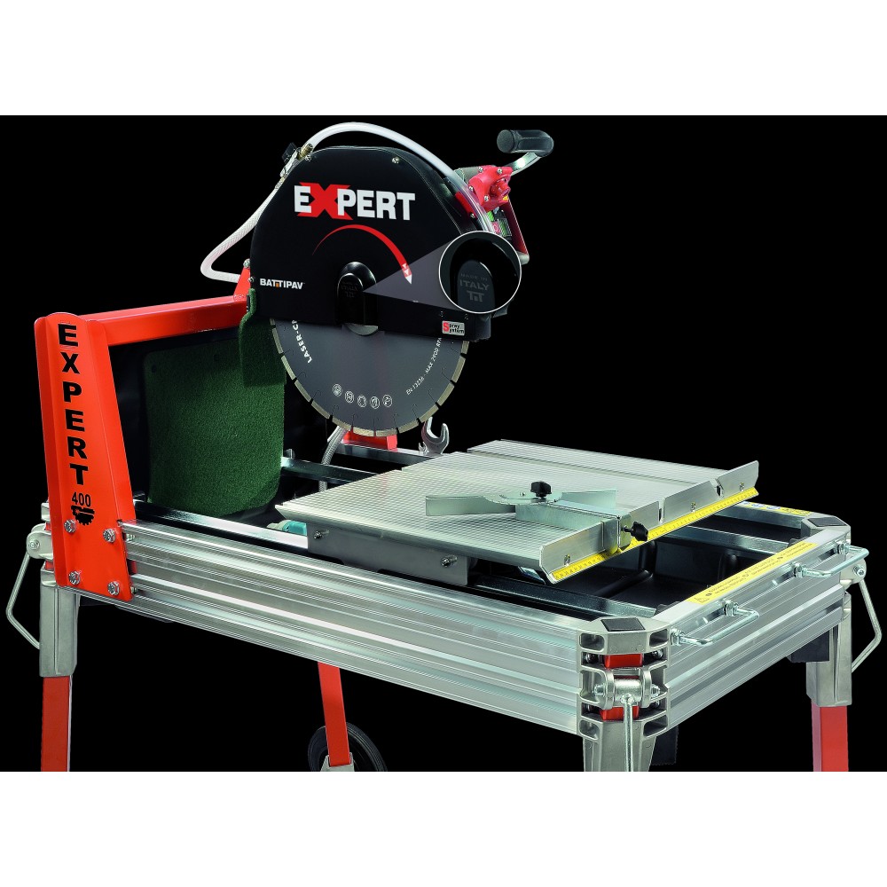 Masa de Taiat EXPERT 400 BATTIPAV, Lungime taiere 80cm, disc diamantat 400mm, adancime taiere 150mm