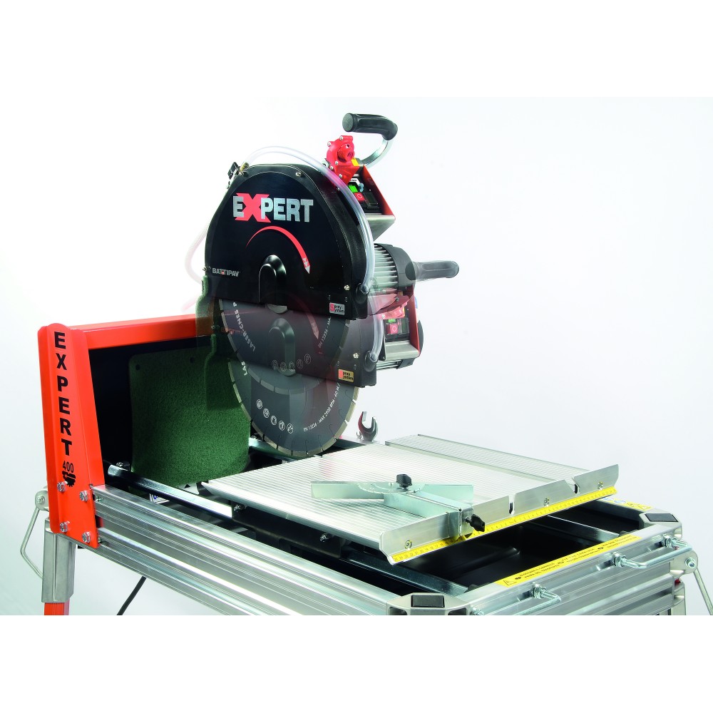 Masa de Taiat EXPERT 400 BATTIPAV, Lungime taiere 80cm, disc diamantat 400mm, adancime taiere 150mm