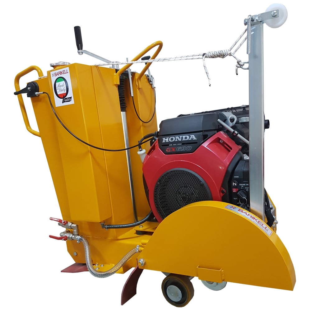Taietor beton FLOOR10 BARIKELL, HONDA GX690, 27CP, pornire electrica, disc 450mm, Manual