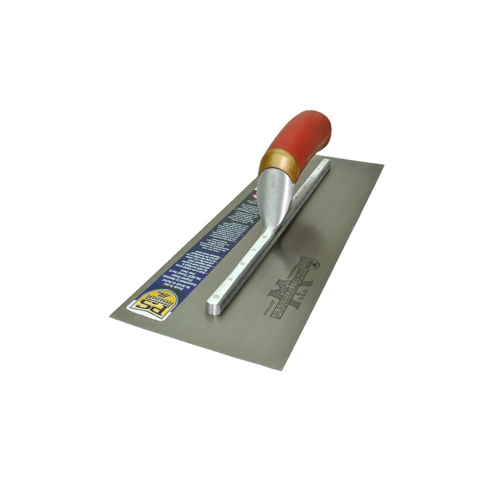 Gletiera de mana AM PERMASHAPE MarshallTown 355x101mm, drept/drept, maner cauciucat