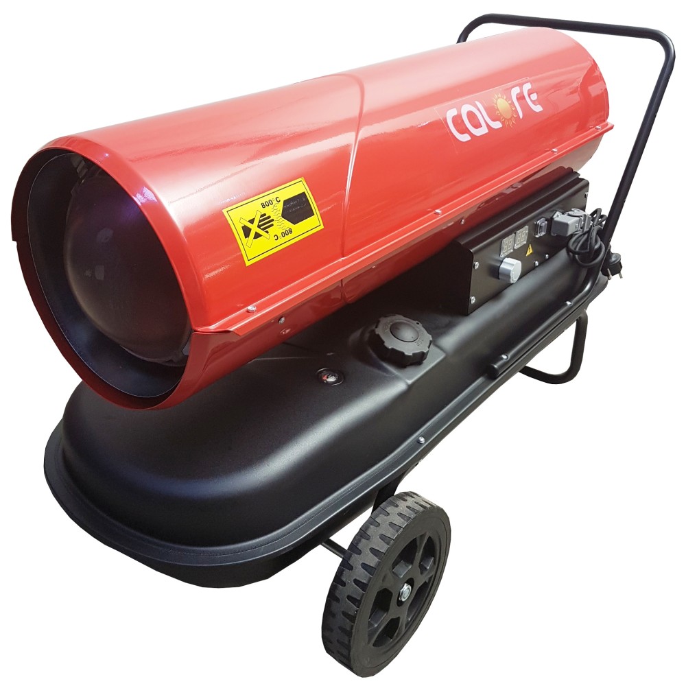 Tun de caldura cu ardere directa D50T CALORE, putere 50kW, debit aer 1100mcb/h, combustibil motorina, 230V