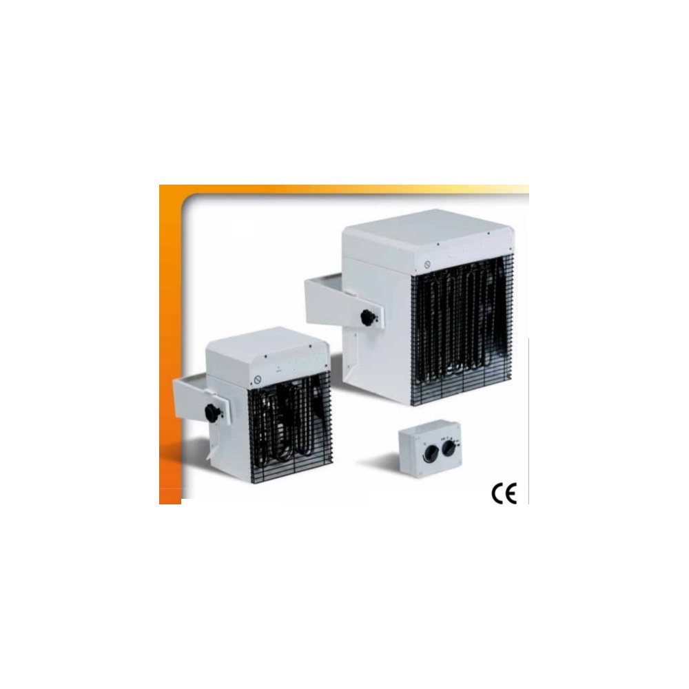 Aeroterma electrica suspendata, model TR22 CALORE, alimentare 400V, putere calorica 22kW