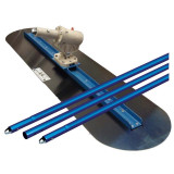 Gletiera de finisare cu articulatie si maner BIGBLUE, profil OTEL 1500x300mm