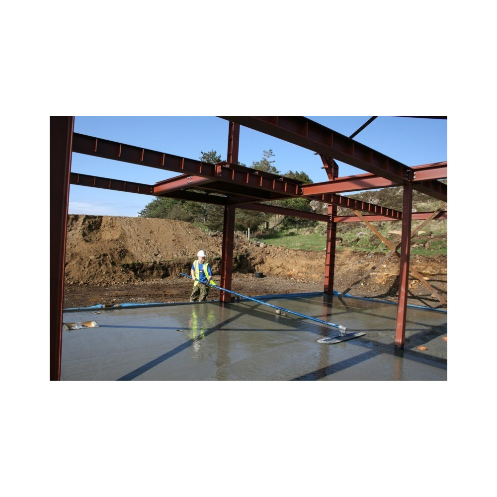 Gletiera de finisare cu articulatie si maner BIGBLUE, profil OTEL 1500x300mm