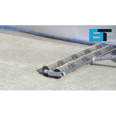 Rulou pentru compactare beton Roller Tamp BT48RTC, latime de lucru 1200mm, maner 1,8m