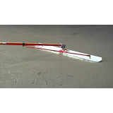 Gletiera cu articulatie Channel Radius Float, latime lucru 3000mm, maner 1,8m