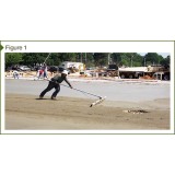 Sistem BUMBCUTTER pentru indreptare suprafete beton, lungime 3000mm cu articulatie, maner 1,8m