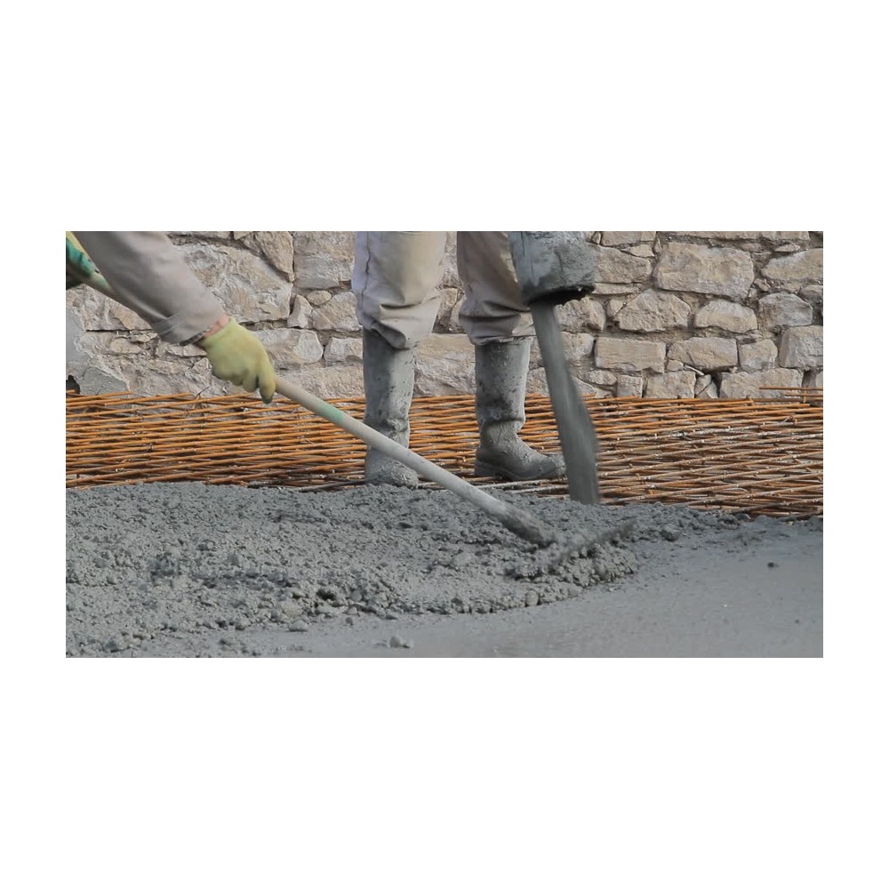 RAKE BETON - Sape de tras beton cu maner de OTEL si lama OTEL