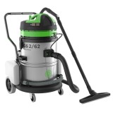 Aspirator industrial - Extractor apa CALIFORNIA, 2 motoare, putere 2400W, cuva din inox 40 litri