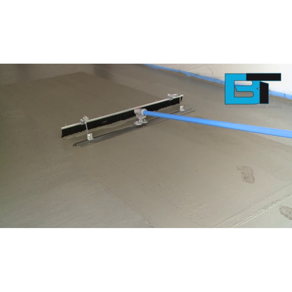 Gletiera manuala bidirectionala FRESNO cu Perie Abraziva si suport perie, 1200x120mm