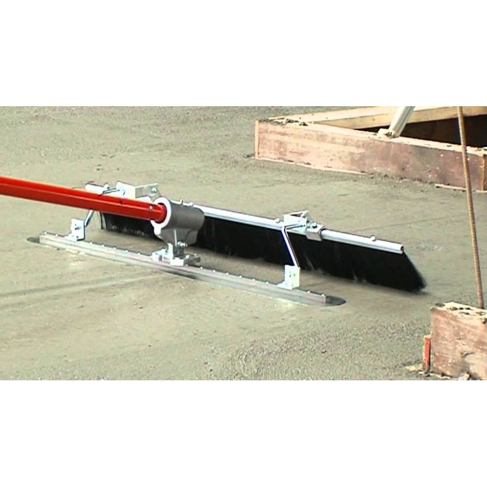 Gletiera manuala bidirectionala FRESNO cu Perie Abraziva si suport perie, 1200x120mm