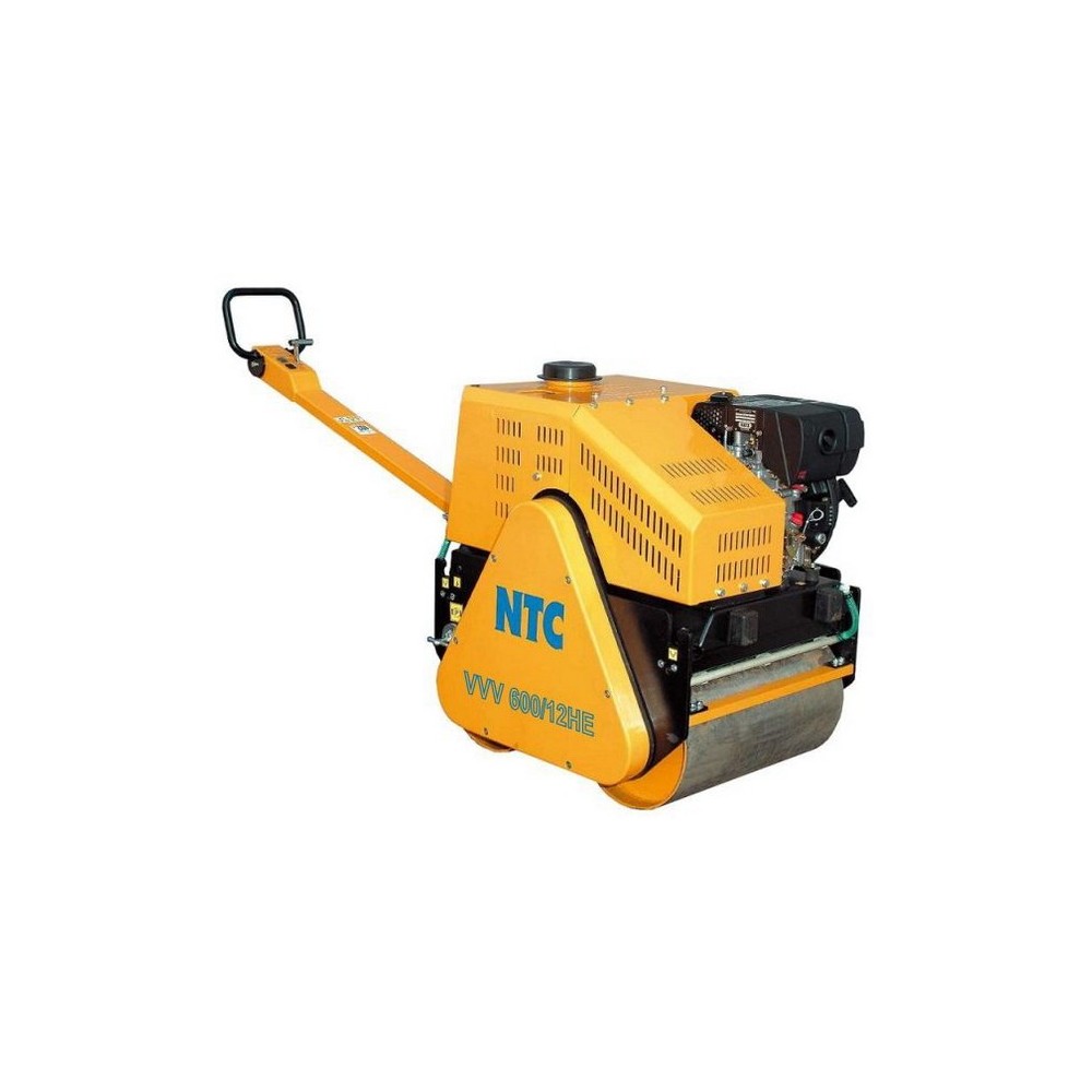 Cilindru compactor VVV600/12HE NTC, motor Hatz 1B20, putere 3,6kW, pornire electrica, 580kg