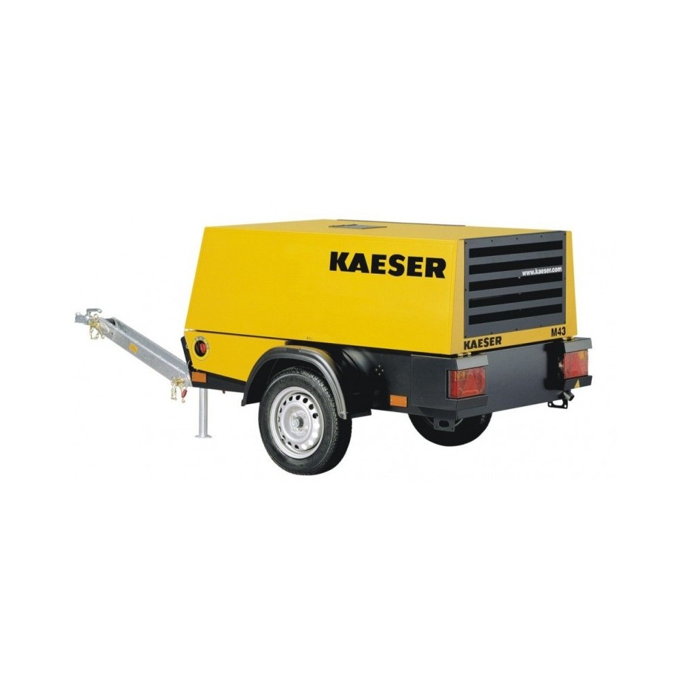 Compresor mobil M43 Metal KAESER, debit aer 4,2mcb/min, presiune 7bar ...